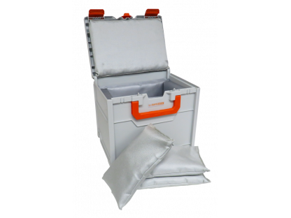 Prepravný box pre AKU články s ochranou proti požiaru Li-SAFE 3-S