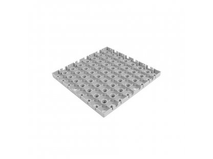 Šedá polyetylénová dlažba AvaTile AT-STD - 25 x 25 x 1,6 cm