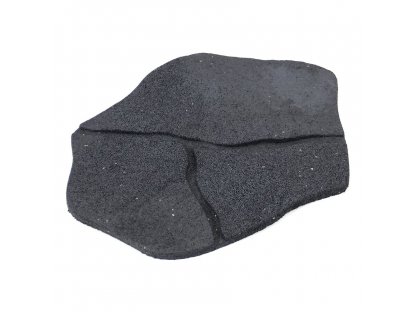 Šedý gumový záhradný nášľap (šľapák) FLOMA Stone - 51 x 38 x 1,8 cm