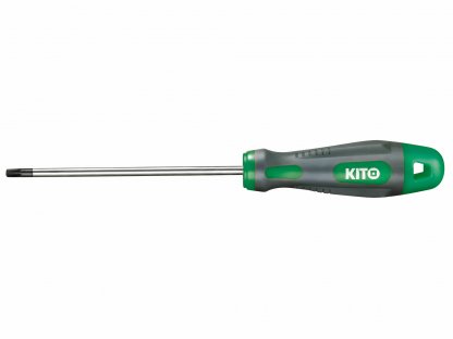 Skrutkovač Torx s dierkou S2, magnetický, predĺžený, TTa30x200mm, S2, KITO