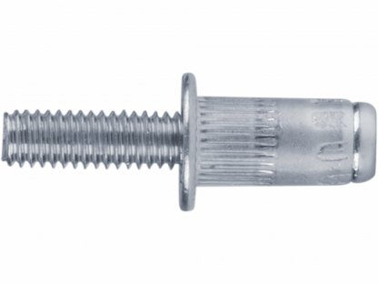 Skrutky nitovacie pozinkované, M4x12mm, 50ks, FORTUM