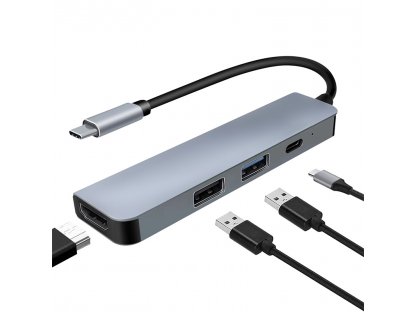 Solight 4v1 USB-C hub