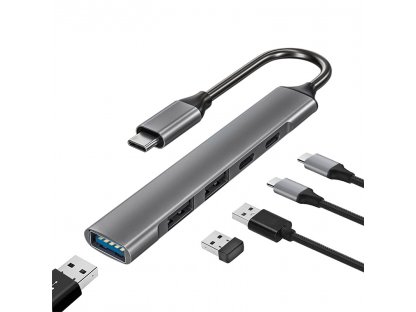 Solight 5v1 USB-C hub