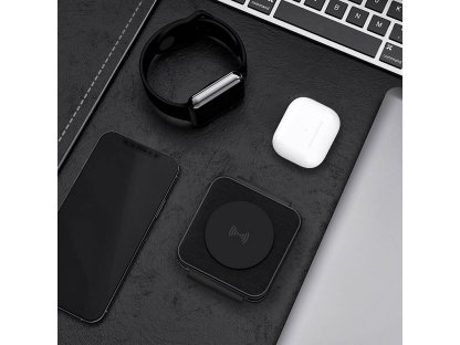 Solight cestovná nabíjačka 3v1, MagSafe kompatibilná