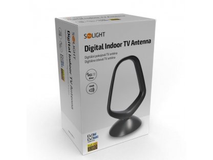 Solight digitálna izbová anténa, DVB-T2, 49dB