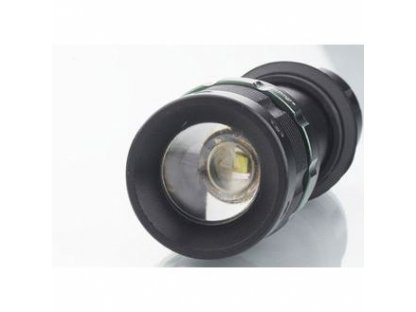 Solight kovové svietidlo, 3W CREE LED, čierne, fokus, 3x AAA