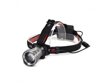 Solight LED čelové svietidlo, 300lm, Cree XPG R5, fokus, 3x AA