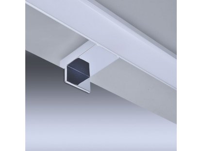 Solight LED kúpeľňové osvetlenie nad zrkadlo, 12W, 900lm, 4000K, IP44, 60cm, strieborné