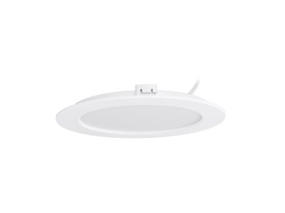 Solight LED mini panel kúpeľňový 2v1, 3CCT, podhľadový / prisadený, 18W, 1530lm, IP54, biela, okrúhly