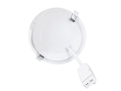 Solight LED mini panel kúpeľňový 2v1, 3CCT, podhľadový / prisadený, 24W, 2040lm, IP54, biela, okrúhly