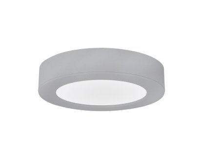 Solight LED mini panel kúpeľňový 2v1, 3CCT, podhľadový / prisadený, 24W, 2040lm, IP54, strieborna, okrúhly