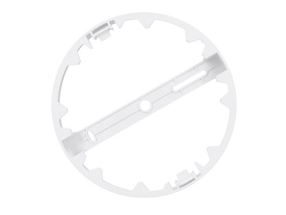 Solight LED mini panel kúpeľňový 2v1, 3CCT, podhľadový / prisadený, 24W, 2040lm, IP54, strieborna, okrúhly