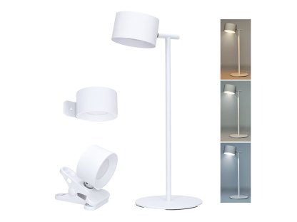 Solight LED nabíjacia lampička 3v1, 280lm, zmena CCT, stmievanie, biela