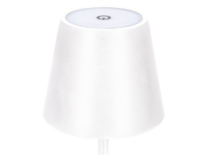 Solight LED nabíjacia lampička Lucca, 120lm, zmena CCT, stmievanie, biela