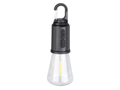 Solight LED nabíjacia žiarovka Camping, 100lm, Li-Ion, display box