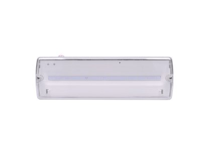 Solight LED núdzové osvetlenie, 4W, 200lm, IP65, LiFePO4 1000mAh batéria, autotest