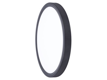 Solight LED osvětlení s dálkovým ovladačem Estela Black, 60W, 4500lm, 50cm, změna chromatičnosti, stmívatelné
