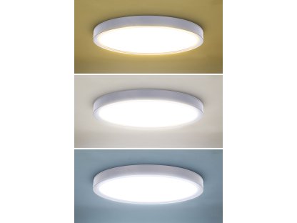 Solight LED osvětlení s dálkovým ovladačem Estela White, 60W, 4500lm, 50cm, změna chromatičnosti, stmívatelné