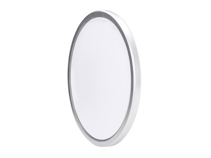 Solight LED osvetlenie Acate s ochranou proti vlhkosti, IP54, 18W, 1620lm, 3CCT, 22cm, strieborná