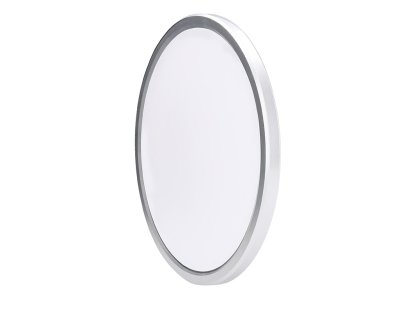 Solight LED osvetlenie Acate s ochranou proti vlhkosti, IP54, 24W, 2160lm, 3CCT, 30cm, strieborná