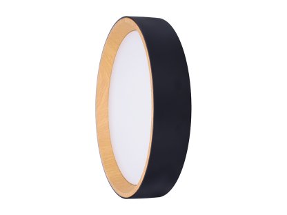 Solight LED osvetlenie s diaľkovým ovládačom Larios Black, 48W, 3360lm, 39cm, zmena chromatickosti, stmievateľná