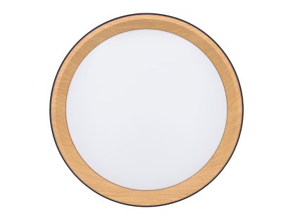 Solight LED osvetlenie s diaľkovým ovládačom Larios Black, 48W, 3360lm, 39cm, zmena chromatickosti, stmievateľná
