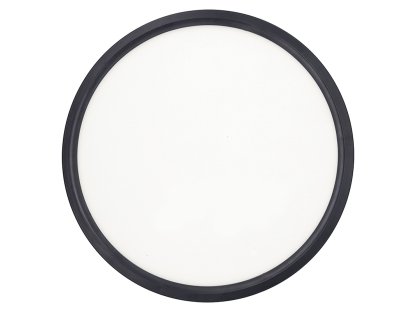 Solight LED osvetlenie s diaľkovým ovládačom Estela Black, 36W, 2700lm, 30cm, zmena chromatickosti, stmievateľná