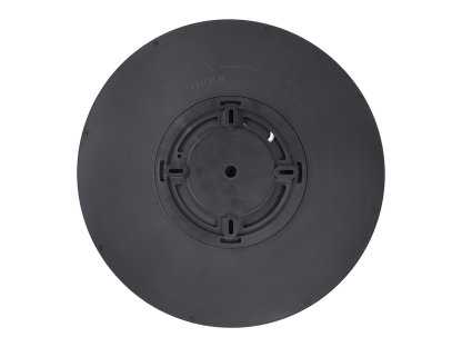 Solight LED osvetlenie s diaľkovým ovládačom Estela Black, 36W, 2700lm, 30cm, zmena chromatickosti, stmievateľná