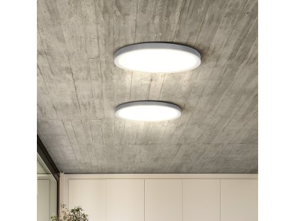 Solight LED osvetlenie s diaľkovým ovládačom Estela White, 36W, 2700lm, 30cm, zmena chromatickosti, stmievateľná