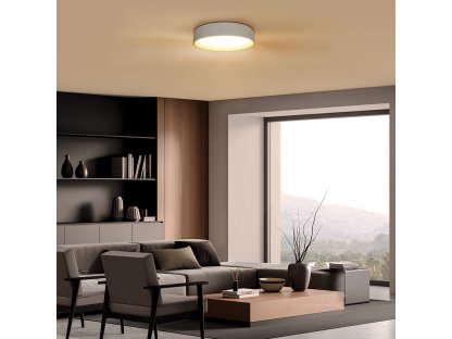 Solight LED osvetlenie s diaľkovým ovládačom Larios White, 48W, 3360lm, 39cm, zmena chromatickosti, stmievateľná
