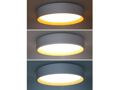 Solight LED osvetlenie s diaľkovým ovládačom Larios White, 48W, 3360lm, 39cm, zmena chromatickosti, stmievateľná