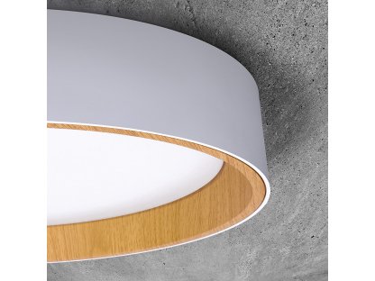 Solight LED osvetlenie s diaľkovým ovládačom Larios White, 48W, 3360lm, 39cm, zmena chromatickosti, stmievateľná