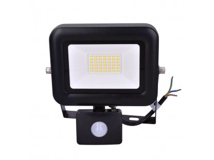 Solight LED reflektor PRO so senzorom, 30W, 2760lm, 5000K, IP44