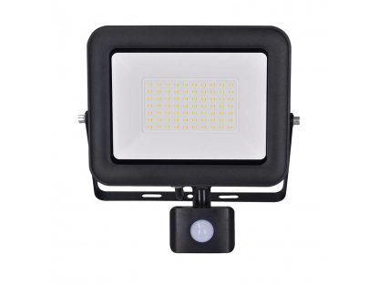 Solight LED reflektor PRO so senzorom, 50W, 4600lm, 5000K, IP44