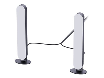 Solight LED RGB osvetlenie Gaming, diaľkový ovládač, zvukový senzor, USB