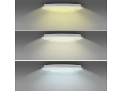 Solight LED SMART WIFI stropné svetlo, 28W, 1960lm, 3000-6000K, guľaté, 38cm