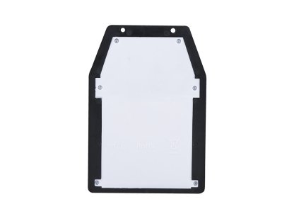 Solight LED solárna lampáš nástenná, teplá biela, 12x17cm, čierna