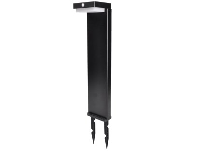 Solight LED solárne stĺpikové osvetlenie Palermo, 5W, 400lm, 3000K