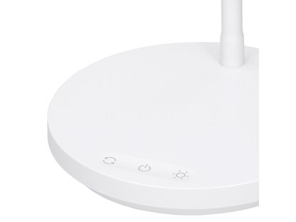 Solight LED stolná lampička, 4,5W, 300lm, 3CCT, biela, podstavec