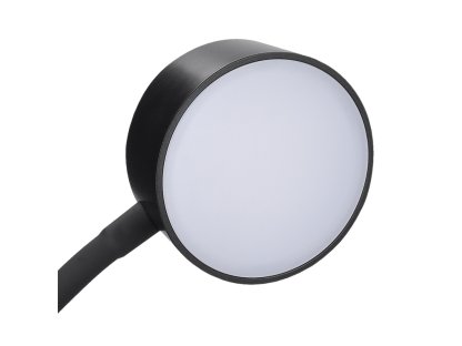 Solight LED stolná lampička, 4,5W, 300lm, 3CCT, čierna, podstavec