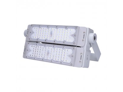 Solight LED vonkajší reflektor Pro + 2, 100W, 15000lm, 4000K, IP65, sivá