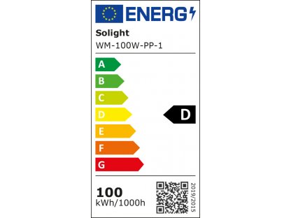 Solight LED vonkajší reflektor Pro + 2, 100W, 15000lm, 4000K, IP65, sivá