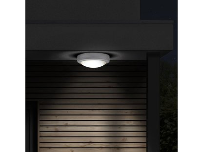 Solight LED vonkajšie osvetlenie Siena, biele, 13W, 910lm, 4000K, IP54, 17cm