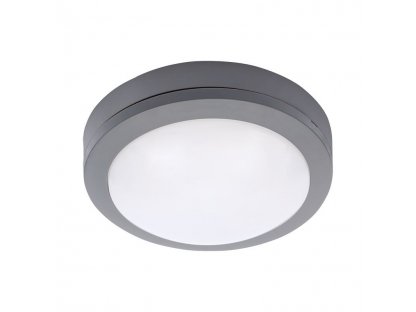 Solight LED vonkajšie osvetlenie Siena, sivé, 13W, 910lm, 4000K, IP54, 17cm