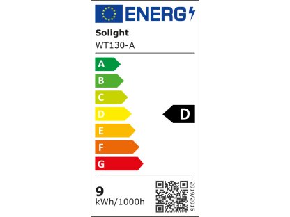 Solight LED žiarivka lineárna T8, 9W, 1260lm, 4000K, 60cm, sklo