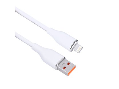 Solight lightning kábel, USB 2.0 A konektor - Lightning konektor, silikón, 2m