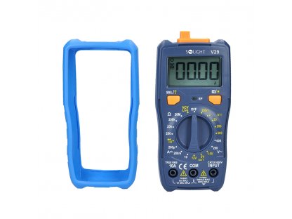 Solight multimeter, max. AC 600V, max. DC 600V/10A, odpor, NCV