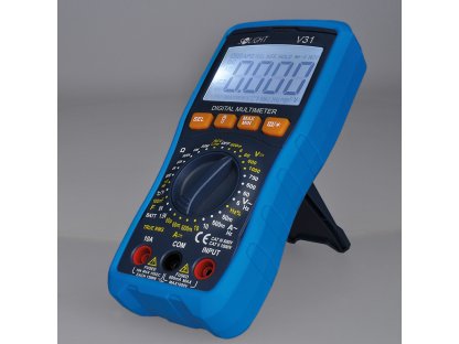 Solight multimeter, max AC 750V/10A, max. DC 1000V/10A, odpor, kapacita, frekvencia, NCV