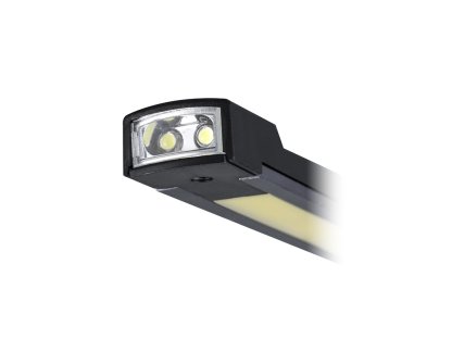 Solight pracovná nabíjacia LED lampa, 500lm + 70lm, COB, Li-Ion, USB, čiernooranžová