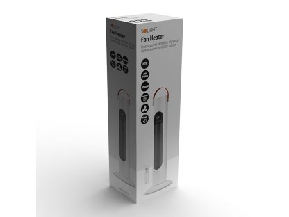 Solight teplovzdušný ventilátor stĺpový 2000W